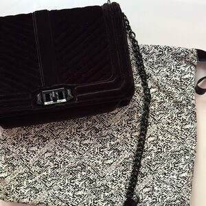 Rebecca Minkoff Chevron Quilted Love Crossbody